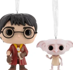 Hallmark kerst ornament Funko harry potter & dobby 12 x 6,4 x 12 cm