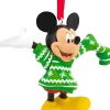 Hallmark kerst ornament Mickey en vrienden mickey sweater 5 x 5,5 x 8,5 cm