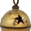 HBX kersthanger Tingle bal goud D 23 cm