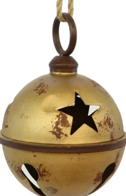 HBX kersthanger Tingle bal goud D 23 cm
