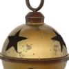 HBX kersthanger Tingle bal goud D 12 cm