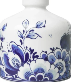 Heinen Delfts Blauw vaas Bloem blauw D 11,5 H 13 cm