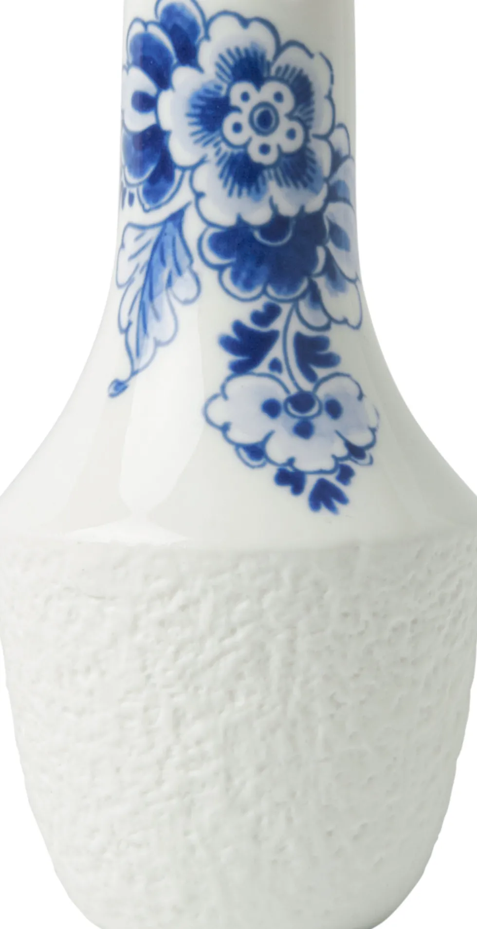 Heinen Delfts Blauw vaas Bloesem blauw D 7 H 14 cm