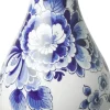 Heinen Delfts Blauw vaas Bloem blauw D 15 H 23 cm