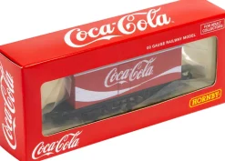 Hornby Coca-Cola kerstdorpminiatuur lwb wagon 11,5 x 3,5 x 5 cm