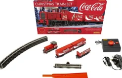 Hornby kerstdorp set kersttrein Coca-Cola 8-delig
