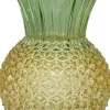 House of Nature vaas Ananas geel / groen D 16 H 22 cm