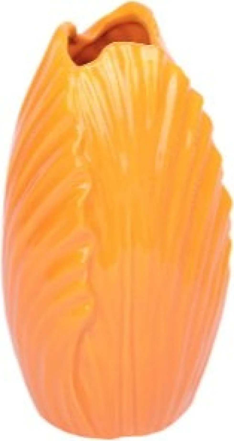 House of Nature vaas Beau oranje D 16 H 28 cm