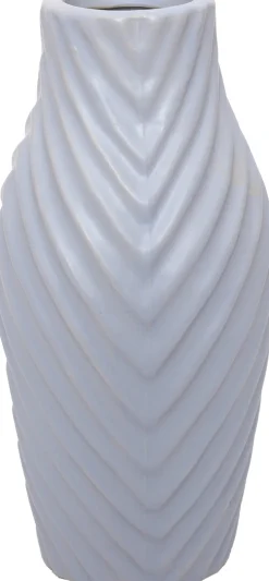 House of Nature vaas Kyar paars D 17 H 37 cm