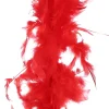 House of Seasons boa veren rood D 15 H 180 cm