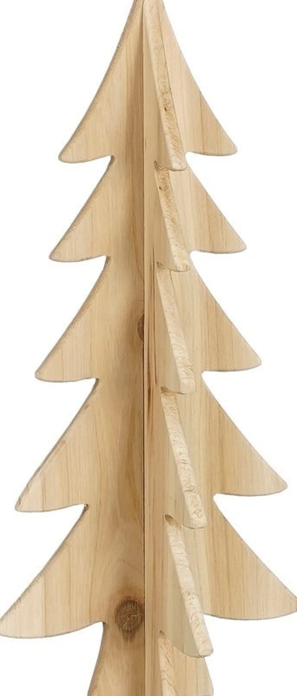 House of Seasons decoratieboom naturel 17,5 x 17,5 x 38 cm