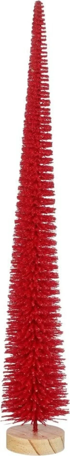 House of Seasons decoratieboom rood D 6 H 41 cm