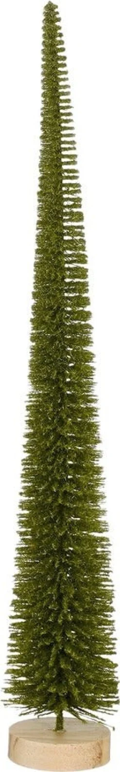 House of Seasons decoratieboom donker groen D 6 H 41 cm