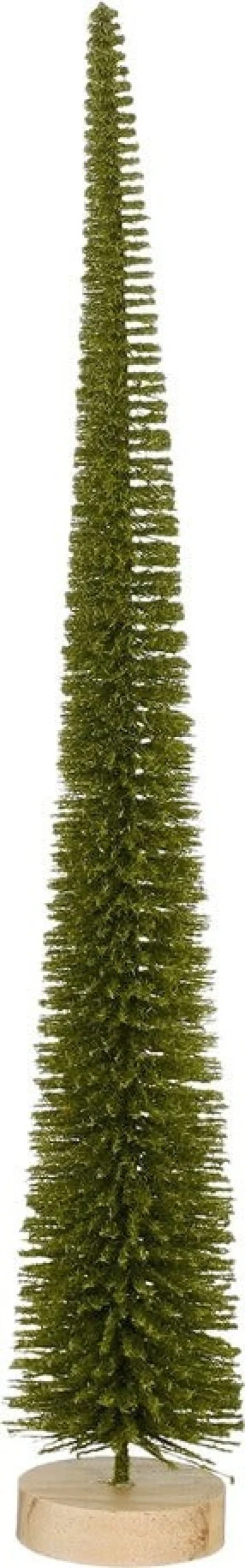 House of Seasons decoratieboom donker groen D 6 H 41 cm