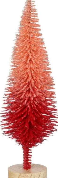House of Seasons decoratieboom roze D 12 H 30 cm