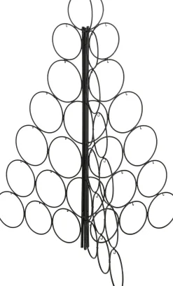 House of Seasons decoratieboom Blade zwart 71 x 71 x 78 cm