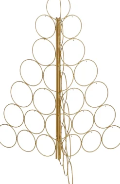 House of Seasons decoratieboom Blade goud 71 x 71 x 78 cm