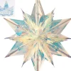 House of Seasons kersthanger Riku ster iriserend 90 x 80 x 34 cm