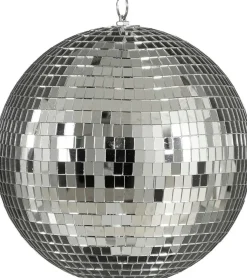 House of Seasons kersthanger Disko zilver D 25 cm