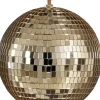 House of Seasons kersthanger Disko beige D 20 cm