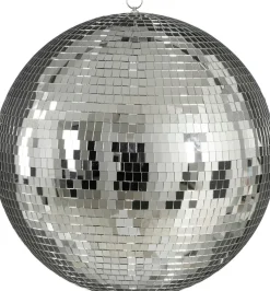 House of Seasons kersthanger Disko zilver D 50 cm