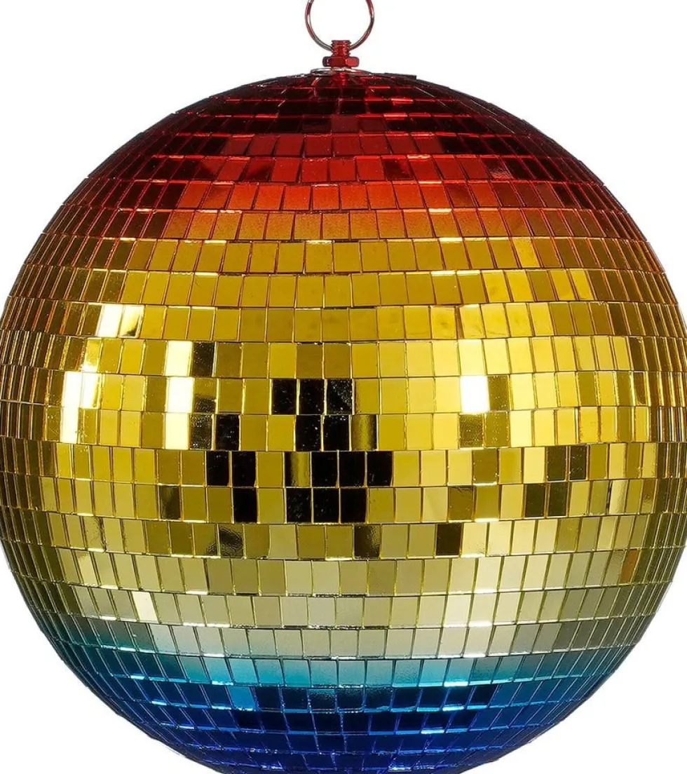 House of Seasons kersthanger Disko regenboog D 25 cm