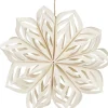 House of Seasons kersthanger bloem wit D 30 H 7 cm