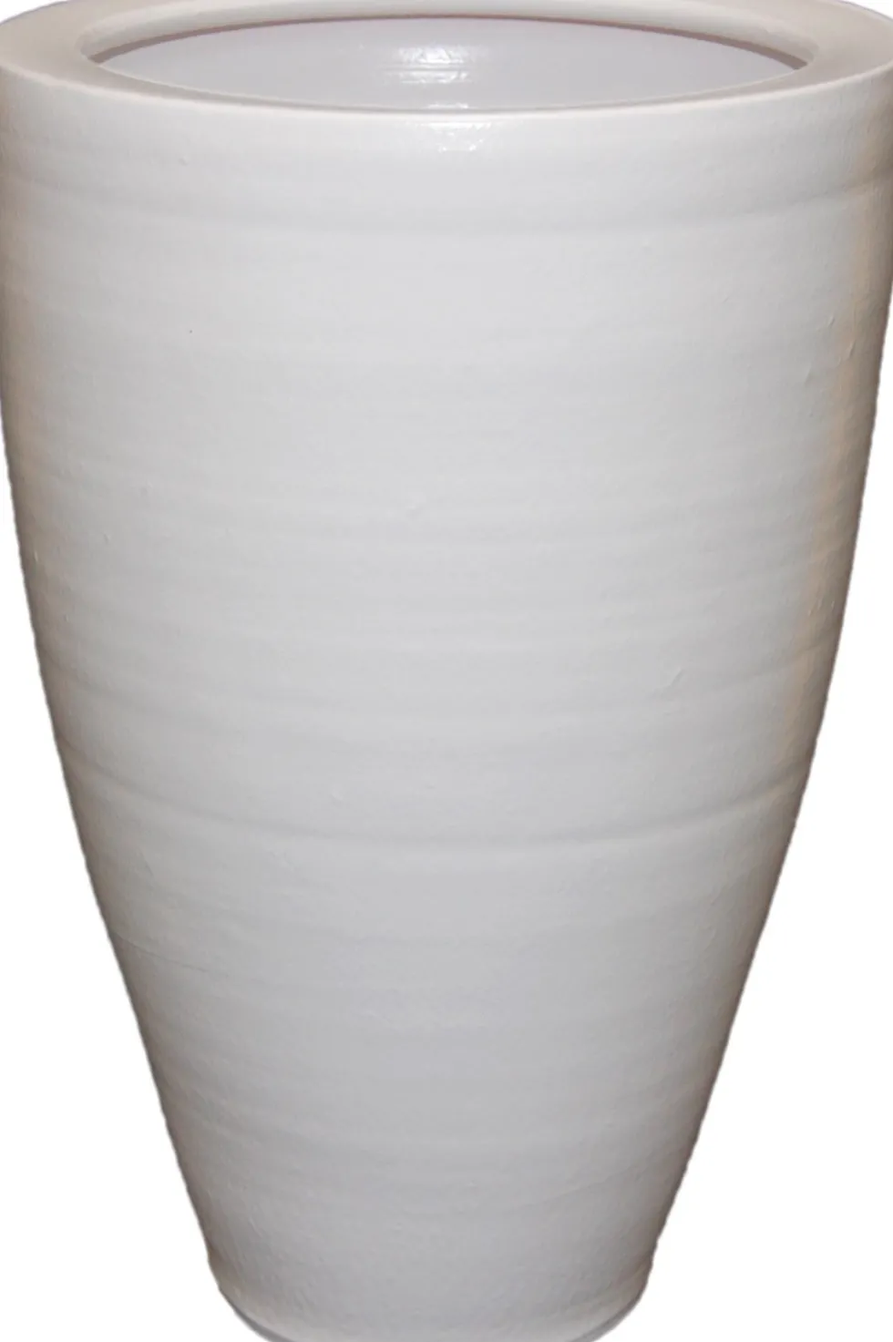 HS bloempot Athene wit D 23,5 H 35 cm