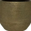 HS bloempot Austin goud D 49 H 44 cm