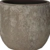 HS bloempot Avion beige D 35 H 32 cm