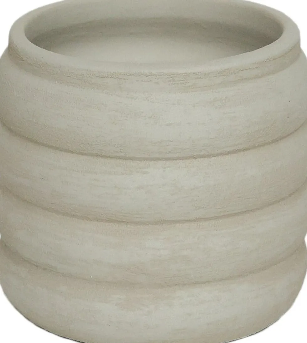 HS bloempot Belley crème D 29 H 26 cm