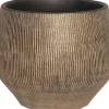 HS bloempot Hamar goud D 39 H 35 cm
