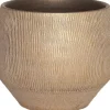 HS bloempot Hamar lichtgoud D 36 H 32 cm