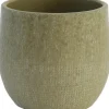 HS bloempot Lugo groen D 24 H 22 cm