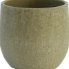 HS bloempot Lugo groen D 14 H 13 cm