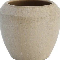 HS bloempot Marseille beige D 20 H 18 cm
