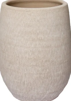 HS bloempot Miami crème D 29 H 50 cm