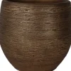 HS bloempot Osaka goud D 39 H 36 cm