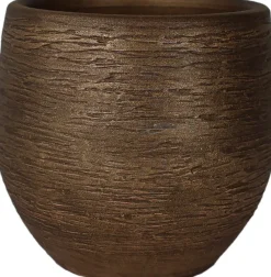 HS bloempot Osaka goud D 39 H 36 cm