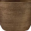 HS bloempot Osaka goud 33 x 16 x 26 cm