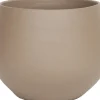 HS bloempot Petra bruin D 23 H 20 cm