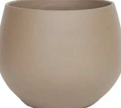 HS bloempot Petra bruin D 19 H 16 cm