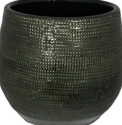 HS bloempot Tokio groen D 39 H 36 cm