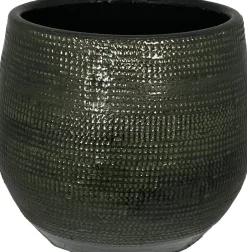 HS bloempot Tokio groen D 32 H 30 cm