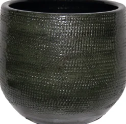 HS bloempot Tokio groen D 28 H 26 cm
