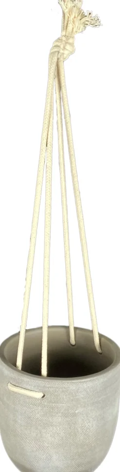 HS hangpot Nevada grijs D 13 H 12,5 cm