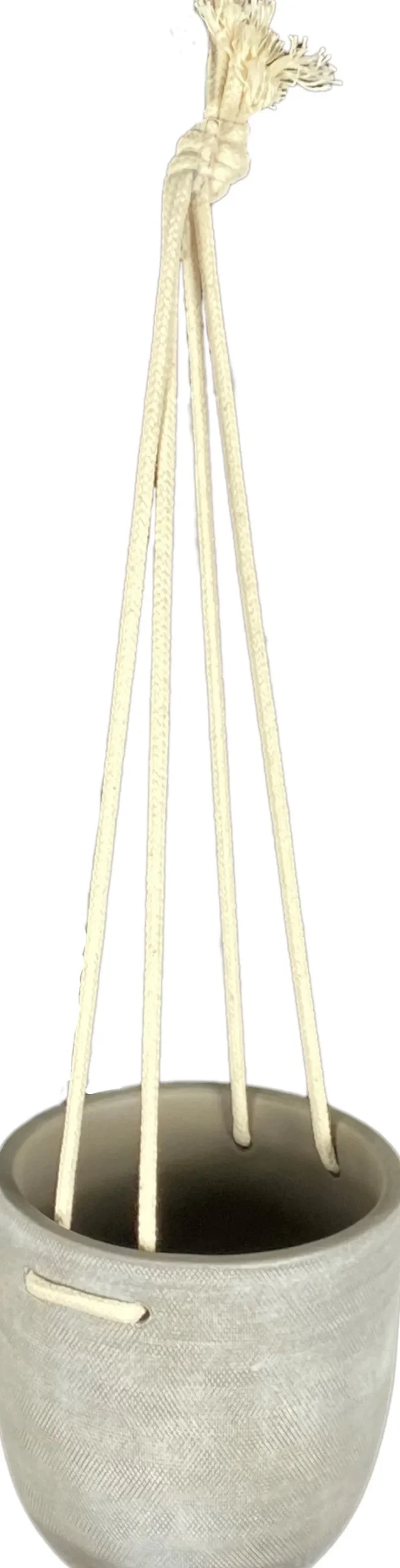 HS hangpot Nevada grijs D 13 H 12,5 cm