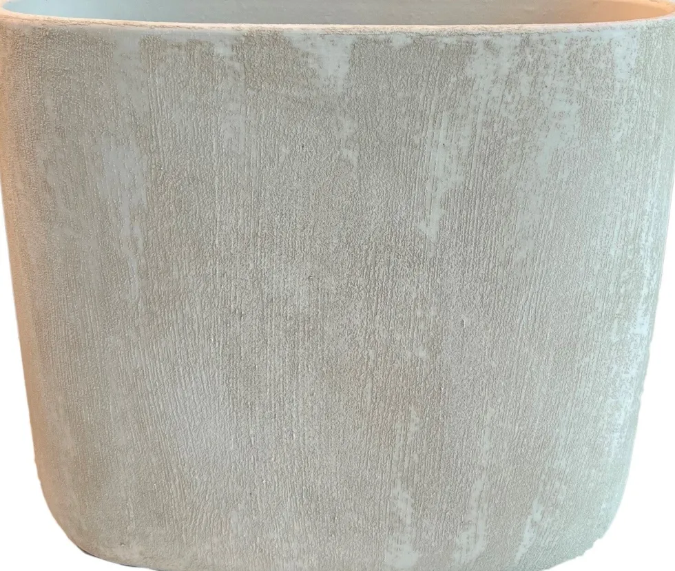 HS plantenbak Avion crème 37 x 14 x 30 cm
