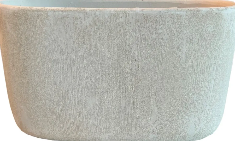 HS plantenbak Avion crème 37 x 14 x 20 cm