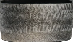 HS plantenbak Hamar grijs 28 x 14 x 28 cm